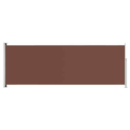 vidaXL Seitenmarkise Ausziehbar 220x600 cm Braun