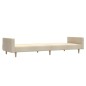 vidaXL Schlafsofa 2-Sitzer Creme Stoff vidaXL Schlafsofa 2-Sitzer Creme Stoff