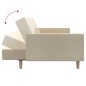 vidaXL Schlafsofa 2-Sitzer Creme Stoff vidaXL Schlafsofa 2-Sitzer Creme Stoff