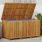 vidaXL Gartenbox 150x80x75 cm Massivholz Akazie vidaXL Gartenbox 150x80x75 cm Massivholz Akazie