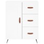 vidaXL Highboard Weiß 69,5x34x180 cm Holzwerkstoff vidaXL Highboard Weiß 69,5x34x180 cm Holzwerkstoff