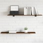 vidaXL Wandregale 4 Stk. Braun Eichen-Optik 100x20x1,5cm Holzwerkstoff vidaXL Wandregale 4 Stk. Braun Eichen-Optik 100x20x1,5cm Holzwerkstoff