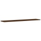 vidaXL Wandregale 4 Stk. Braun Eichen-Optik 100x20x1,5cm Holzwerkstoff vidaXL Wandregale 4 Stk. Braun Eichen-Optik 100x20x1,5cm Holzwerkstoff