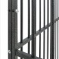 vidaXL Hundelaufstall 16-tlg. Schwarz Verzinkter Stahl vidaXL Hundelaufstall 16-tlg. Schwarz Verzinkter Stahl