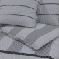 vidaXL Bettwäsche-Set Grau 135x200 cm Baumwolle vidaXL Bettwäsche-Set Grau 135x200 cm Baumwolle