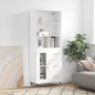 vidaXL Highboard Weiß 69,5x34x180 cm Holzwerkstoff vidaXL Highboard Weiß 69,5x34x180 cm Holzwerkstoff