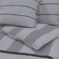 vidaXL Bettwäsche-Set Grau 225x220 cm Baumwolle vidaXL Bettwäsche-Set Grau 225x220 cm Baumwolle