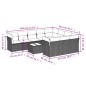vidaXL 11-tlg. Garten-Sofagarnitur mit Kissen Beige Poly Rattan vidaXL 11-tlg. Garten-Sofagarnitur mit Kissen Beige Poly Rattan
