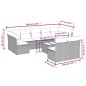 vidaXL 10-tlg. Garten-Sofagarnitur mit Kissen Beige Poly Rattan vidaXL 10-tlg. Garten-Sofagarnitur mit Kissen Beige Poly Rattan