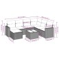 vidaXL 8-tlg. Garten-Sofagarnitur mit Kissen Beige Poly Rattan vidaXL 8-tlg. Garten-Sofagarnitur mit Kissen Beige Poly Rattan