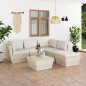 vidaXL 6-tlg. Garten-Sofagarnitur aus Paletten mit Kissen Fichtenholz vidaXL 6-tlg. Garten-Sofagarnitur aus Paletten mit Kissen Fichtenholz