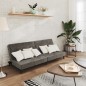 vidaXL Schlafsofa 2-Sitzer Dunkelgrau Samt vidaXL Schlafsofa 2-Sitzer Dunkelgrau Samt