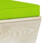 Garten-Palettensofa 4-Sitzer mit Kissen Fichtenholz Garten-Palettensofa 4-Sitzer mit Kissen Fichtenholz