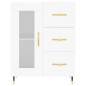 vidaXL Highboard Weiß 69,5x34x180 cm Holzwerkstoff vidaXL Highboard Weiß 69,5x34x180 cm Holzwerkstoff