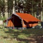 vidaXL Campingzelt 2 Personen Grau & Orange 193x122x96 cm 185T Taft vidaXL Campingzelt 2 Personen Grau & Orange 193x122x96 cm 185T Taft