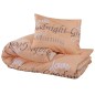vidaXL Bettwäsche-Set Rosa 225x220 cm Baumwolle vidaXL Bettwäsche-Set Rosa 225x220 cm Baumwolle
