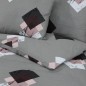 vidaXL Bettwäsche-Set Grau 220x240 cm Baumwolle vidaXL Bettwäsche-Set Grau 220x240 cm Baumwolle
