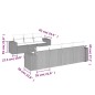 vidaXL 8-tlg. Garten-Sofagarnitur mit Kissen Schwarz Poly Rattan vidaXL 8-tlg. Garten-Sofagarnitur mit Kissen Schwarz Poly Rattan