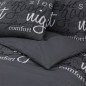 vidaXL Bettwäsche-Set Schwarz 260x220 cm Baumwolle vidaXL Bettwäsche-Set Schwarz 260x220 cm Baumwolle