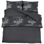 vidaXL Bettwäsche-Set Schwarz 200x200 cm Baumwolle vidaXL Bettwäsche-Set Schwarz 200x200 cm Baumwolle