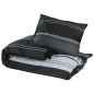vidaXL Bettwäsche-Set Schwarz und Weiß 200x200 cm Baumwolle vidaXL Bettwäsche-Set Schwarz und Weiß 200x200 cm Baumwolle
