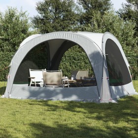 vidaXL Partyzelt Weiß 360x360x215 cm 185T Taft