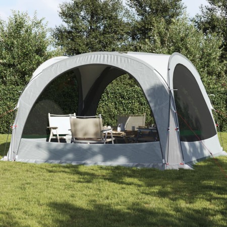 vidaXL Partyzelt Weiß 360x360x215 cm 185T Taft