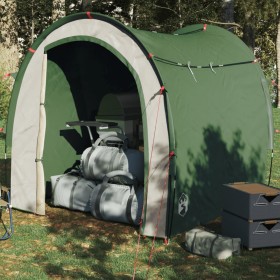 vidaXL Lagerzelt Grün 204x183x178 cm 185T Taft