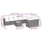 vidaXL 10-tlg. Garten-Sofagarnitur mit Kissen Beige Poly Rattan vidaXL 10-tlg. Garten-Sofagarnitur mit Kissen Beige Poly Rattan