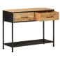 vidaXL Konsolentisch 100x35x76 cm Massivholz Mango und Eisen vidaXL Konsolentisch 100x35x76 cm Massivholz Mango und Eisen