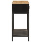 vidaXL Konsolentisch 100x35x76 cm Massivholz Mango und Eisen vidaXL Konsolentisch 100x35x76 cm Massivholz Mango und Eisen