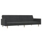 vidaXL Schlafsofa 2-Sitzer Dunkelgrau Stoff vidaXL Schlafsofa 2-Sitzer Dunkelgrau Stoff