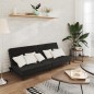vidaXL Schlafsofa 2-Sitzer Schwarz Samt vidaXL Schlafsofa 2-Sitzer Schwarz Samt