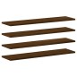 vidaXL Wandregale 4 Stk. Braun Eichen-Optik 80x20x1,5 cm Holzwerkstoff vidaXL Wandregale 4 Stk. Braun Eichen-Optik 80x20x1,5 cm Holzwerkstoff