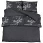 vidaXL Bettwäsche-Set Schwarz 200x220 cm Baumwolle vidaXL Bettwäsche-Set Schwarz 200x220 cm Baumwolle