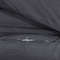 vidaXL Bettwäsche-Set Schwarz 200x220 cm Baumwolle vidaXL Bettwäsche-Set Schwarz 200x220 cm Baumwolle