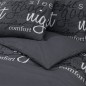 vidaXL Bettwäsche-Set Schwarz 155x220 cm Baumwolle vidaXL Bettwäsche-Set Schwarz 155x220 cm Baumwolle
