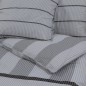 vidaXL Bettwäsche-Set Grau 200x220 cm Baumwolle vidaXL Bettwäsche-Set Grau 200x220 cm Baumwolle