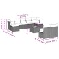 vidaXL 10-tlg. Garten-Sofagarnitur mit Kissen Beige Poly Rattan vidaXL 10-tlg. Garten-Sofagarnitur mit Kissen Beige Poly Rattan