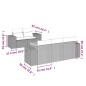 vidaXL 6-tlg. Garten-Sofagarnitur mit Kissen Beige Poly Rattan vidaXL 6-tlg. Garten-Sofagarnitur mit Kissen Beige Poly Rattan