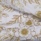 vidaXL Bettwäsche-Set Weiß und Braun 135x200 cm Baumwolle vidaXL Bettwäsche-Set Weiß und Braun 135x200 cm Baumwolle