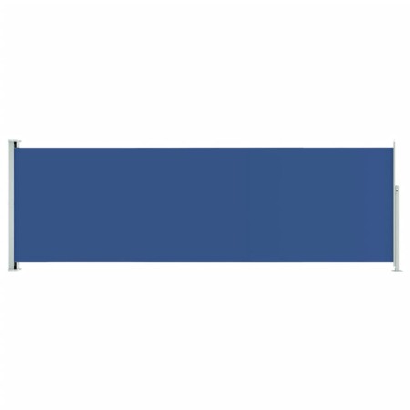 vidaXL Seitenmarkise Ausziehbar 200x600 cm Blau