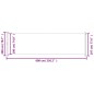 vidaXL Seitenmarkise Ausziehbar 200x600 cm Blau vidaXL Seitenmarkise Ausziehbar 200x600 cm Blau