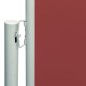 vidaXL Seitenmarkise Ausziehbar 220x600 cm Rot vidaXL Seitenmarkise Ausziehbar 220x600 cm Rot