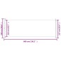 vidaXL Seitenmarkise Ausziehbar 220x600 cm Rot vidaXL Seitenmarkise Ausziehbar 220x600 cm Rot