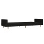 vidaXL Schlafsofa 2-Sitzer Schwarz Stoff vidaXL Schlafsofa 2-Sitzer Schwarz Stoff