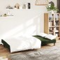 vidaXL Schlafsofa 2-Sitzer Dunkelgrün Samt vidaXL Schlafsofa 2-Sitzer Dunkelgrün Samt