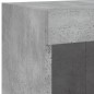 vidaXL 6-tlg. TV-Wohnwand mit LED-Leuchten Betongrau vidaXL 6-tlg. TV-Wohnwand mit LED-Leuchten Betongrau