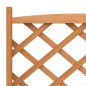 vidaXL Pflanzkübel mit Rankgitter und Rollen Braun Massivholz Tanne vidaXL Pflanzkübel mit Rankgitter und Rollen Braun Massivholz Tanne