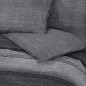 vidaXL Bettwäsche-Set Dunkelgrau 260x240 cm Baumwolle vidaXL Bettwäsche-Set Dunkelgrau 260x240 cm Baumwolle